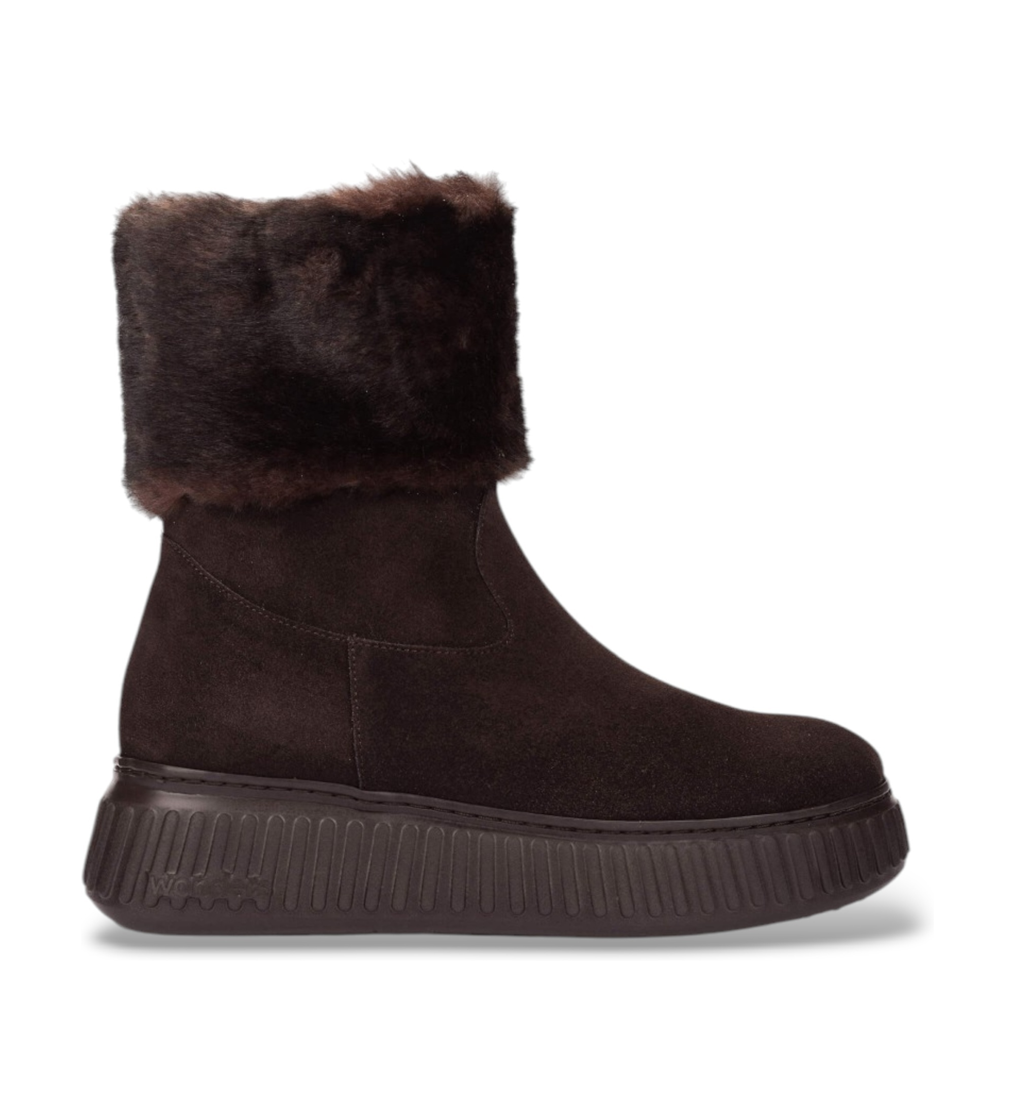 Wonders für Damen. A-5206_5734_9353 Xfly 06 Lederstiefeletten Braun (38), Wohnung, Spaltleder, Reißverschluss, Lässig