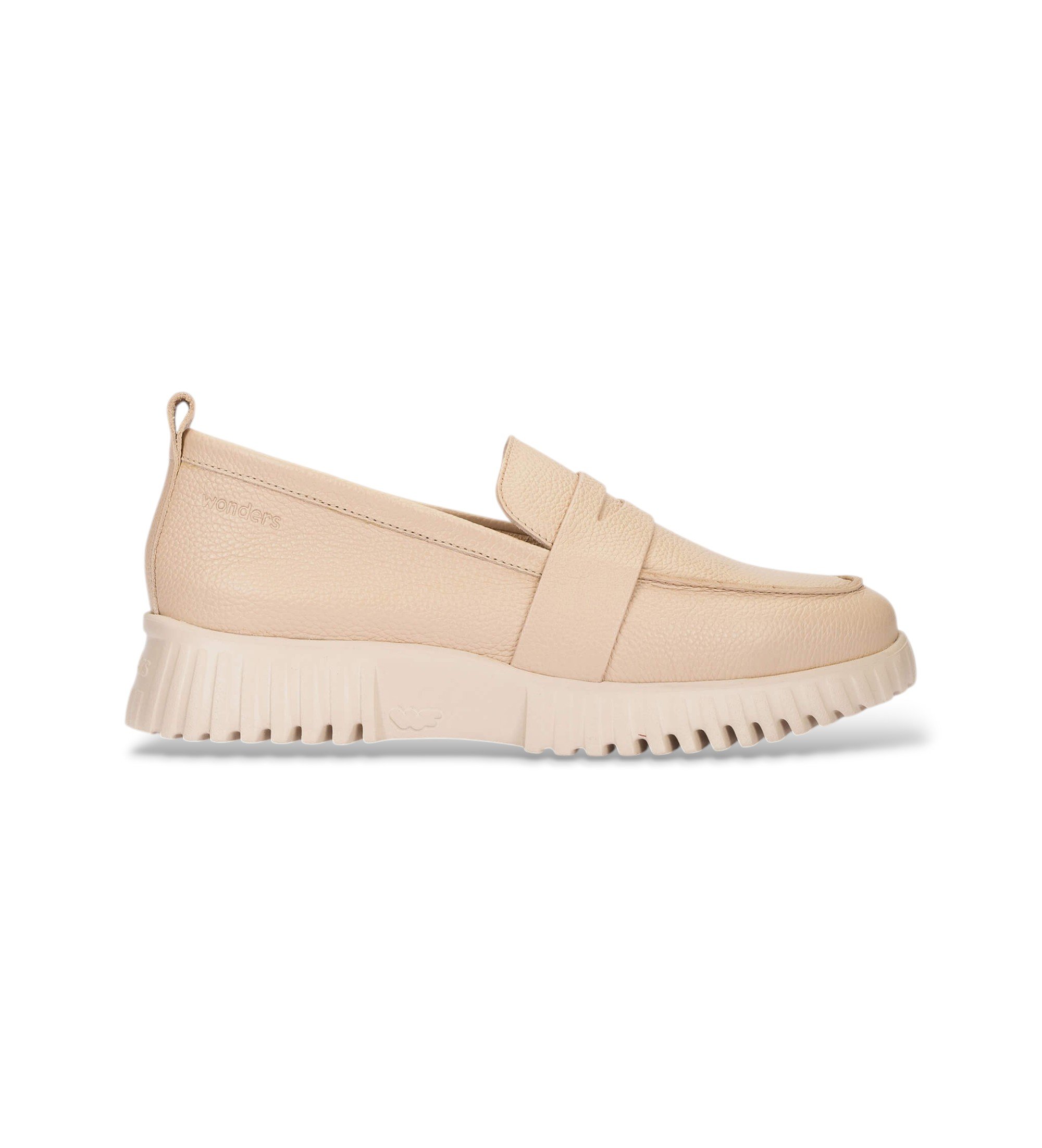 Wonders für Damen. A-4410 Mokassins Wild beige (36), Wohnung, Keine, Lässig