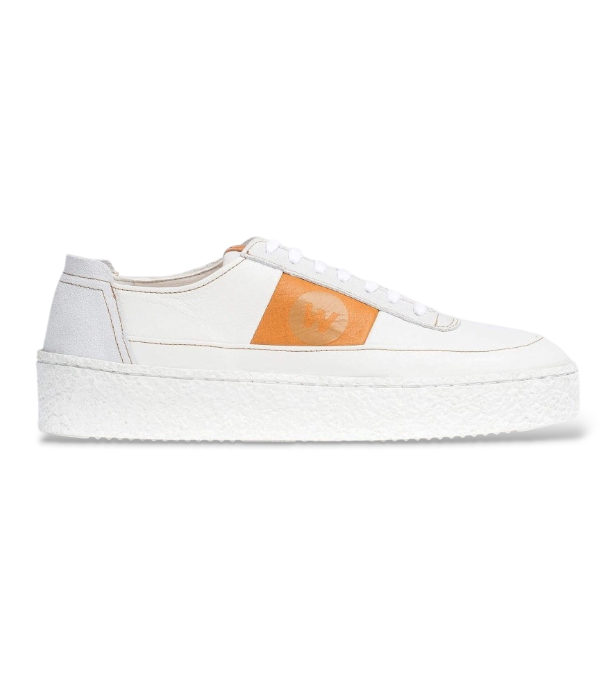 Wonders für Herren. CB-3902_942_1169 Ledersneaker mit Schnürsenkeln Weiß (40), Wohnung, Lässig