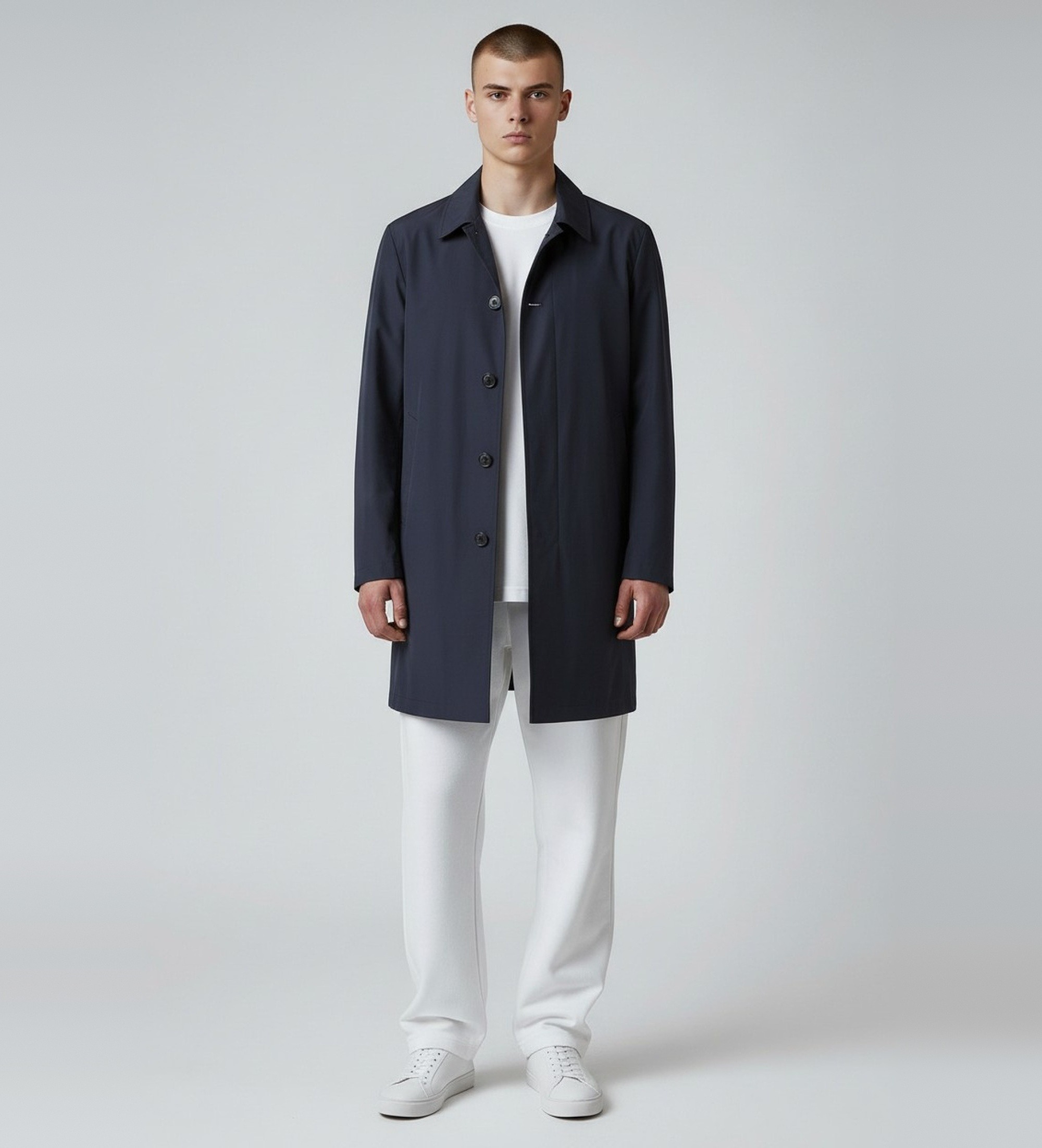 Woolrich für Herren. CFWOOU2140MRUT3128 Parka Urban Lamar navy (M), Lässig, Polyester, Marine