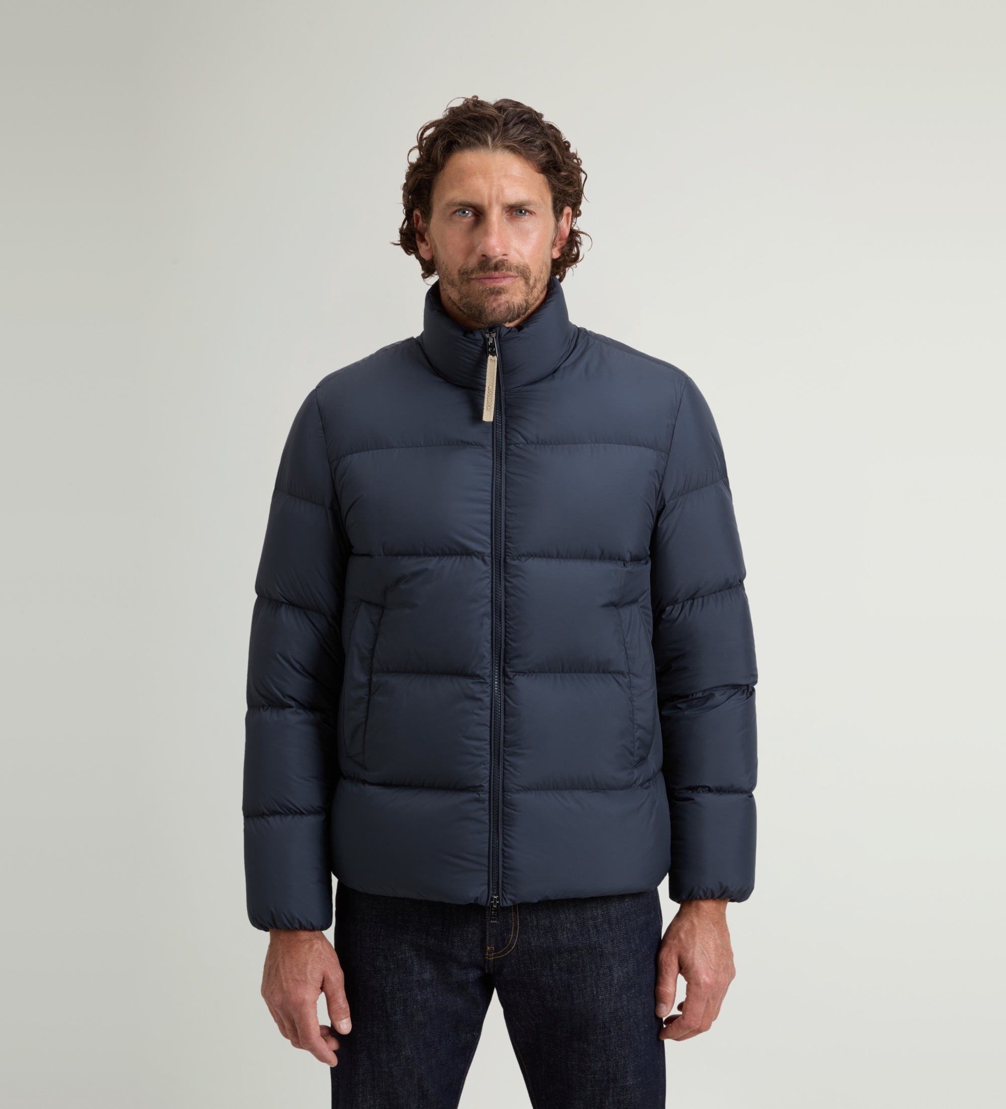 Woolrich für Herren. CFWOOU2086MRUT2635 Cloud Microfleece-Jacke aus navy Microfleece (S), Lässig, Polyester, Marine