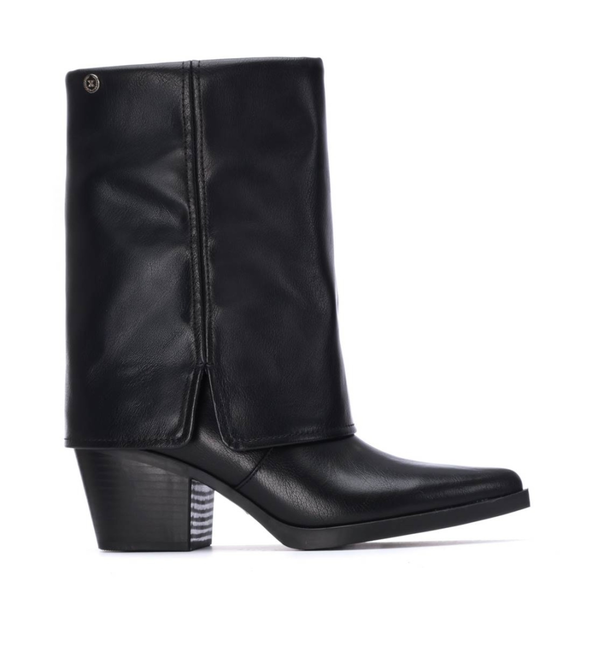 Xti für Damen. 14471601-NEGRO Stiefel 144716 schwarz (40), 3 bis 5 cm, Keine, Lässig