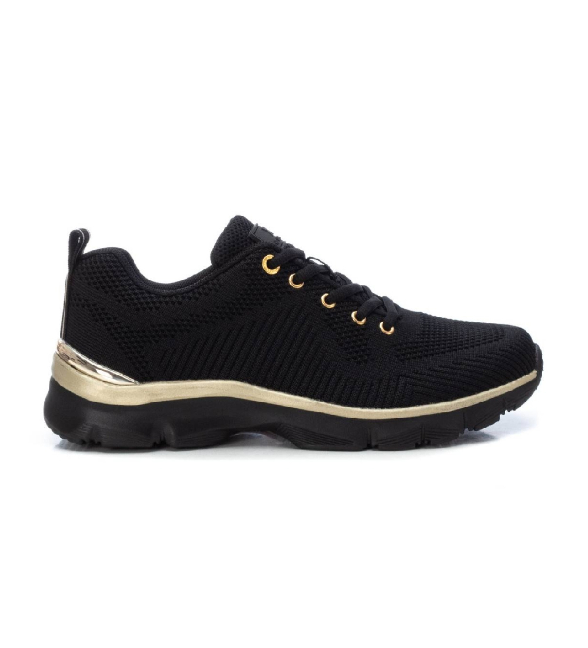 Xti für Damen. 14151301-NEGRO Turnschuhe 141513 schwarz (40), Wohnung, Schnürsenkel, Lässig