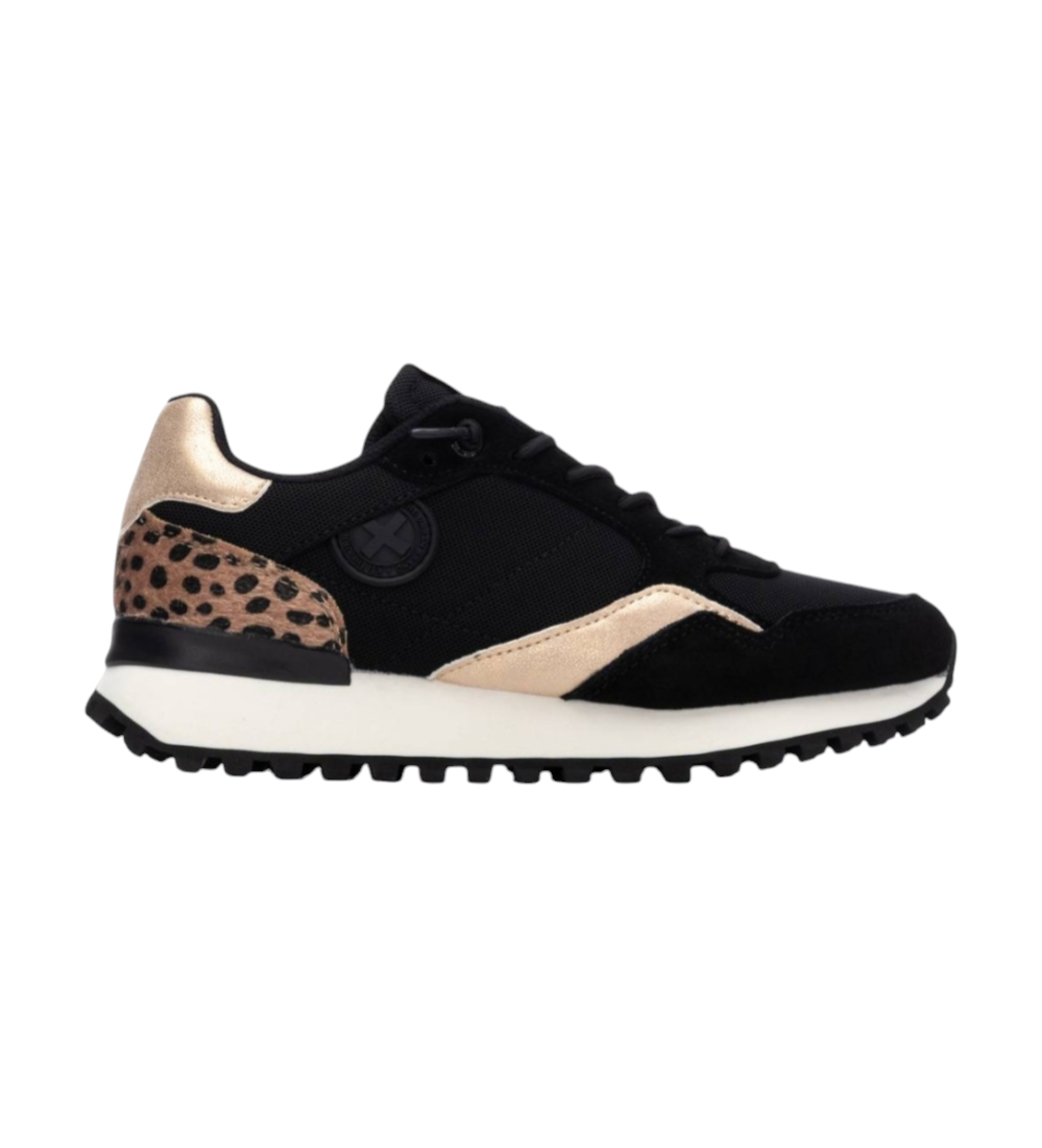 Xti für Damen. 14416102-NEGRO Turnschuhe 144161 schwarz (39), Wohnung, Schnürsenkel, Lässig