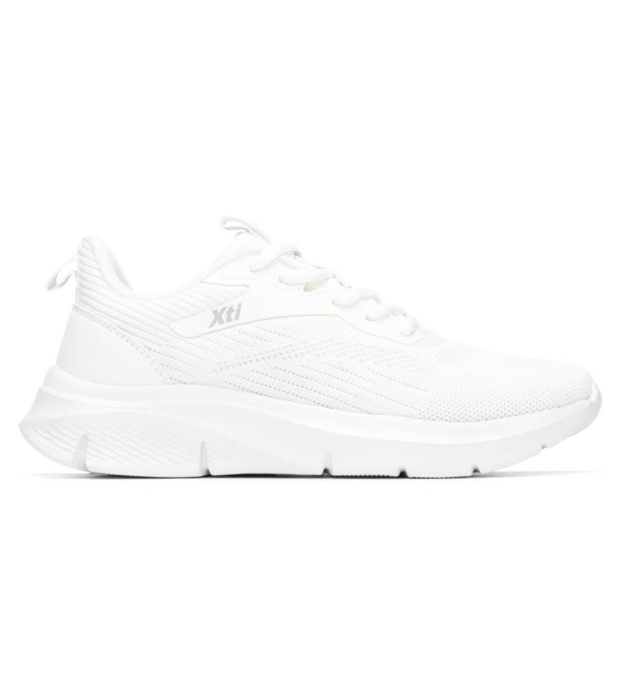 Xti für Damen. 14517002-BLANCO Turnschuhe 145170 weiß (38), Wohnung, Schnürsenkel, Lässig, Sportlich