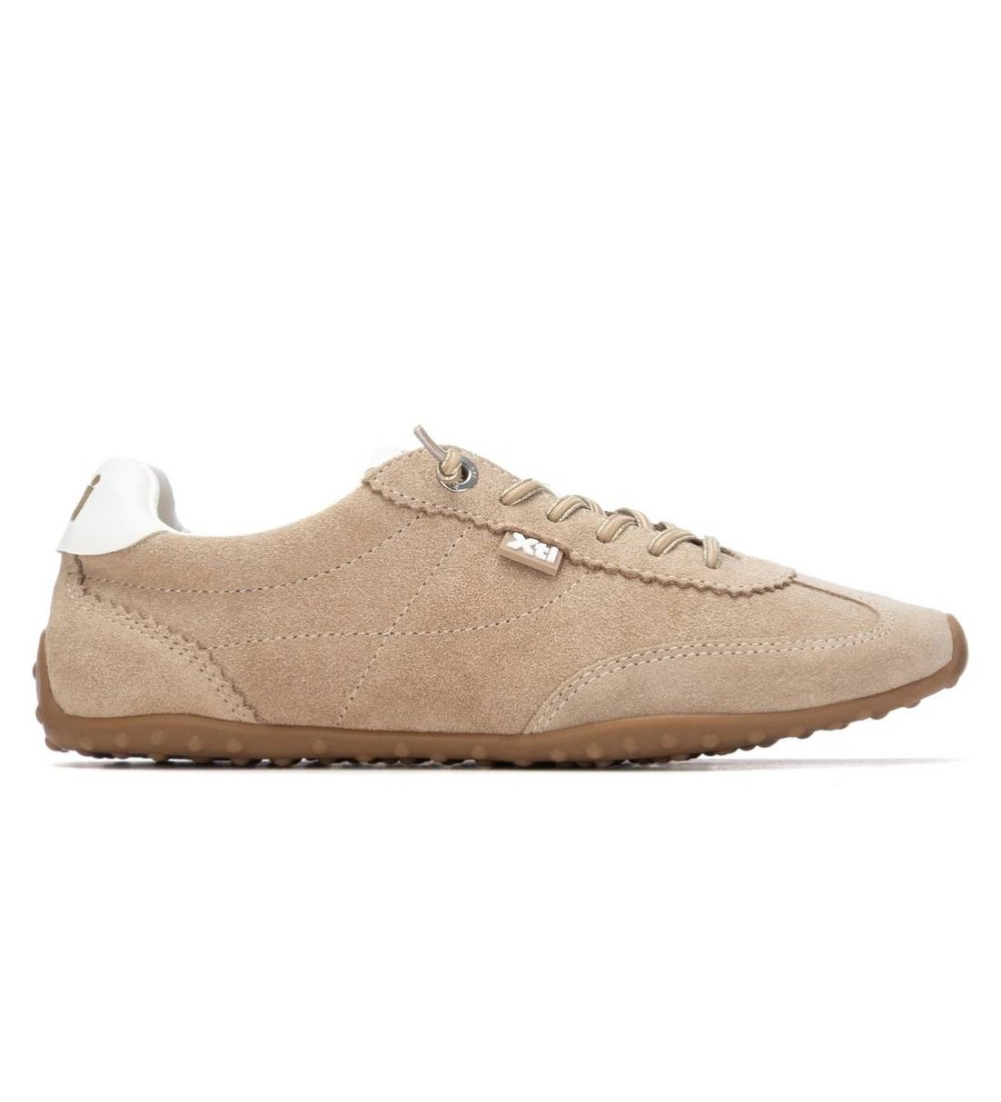 Xti für Damen. 14522103-TAUPE Turnschuhe 145221 taupe (36), Wohnung, Schnürsenkel, Lässig