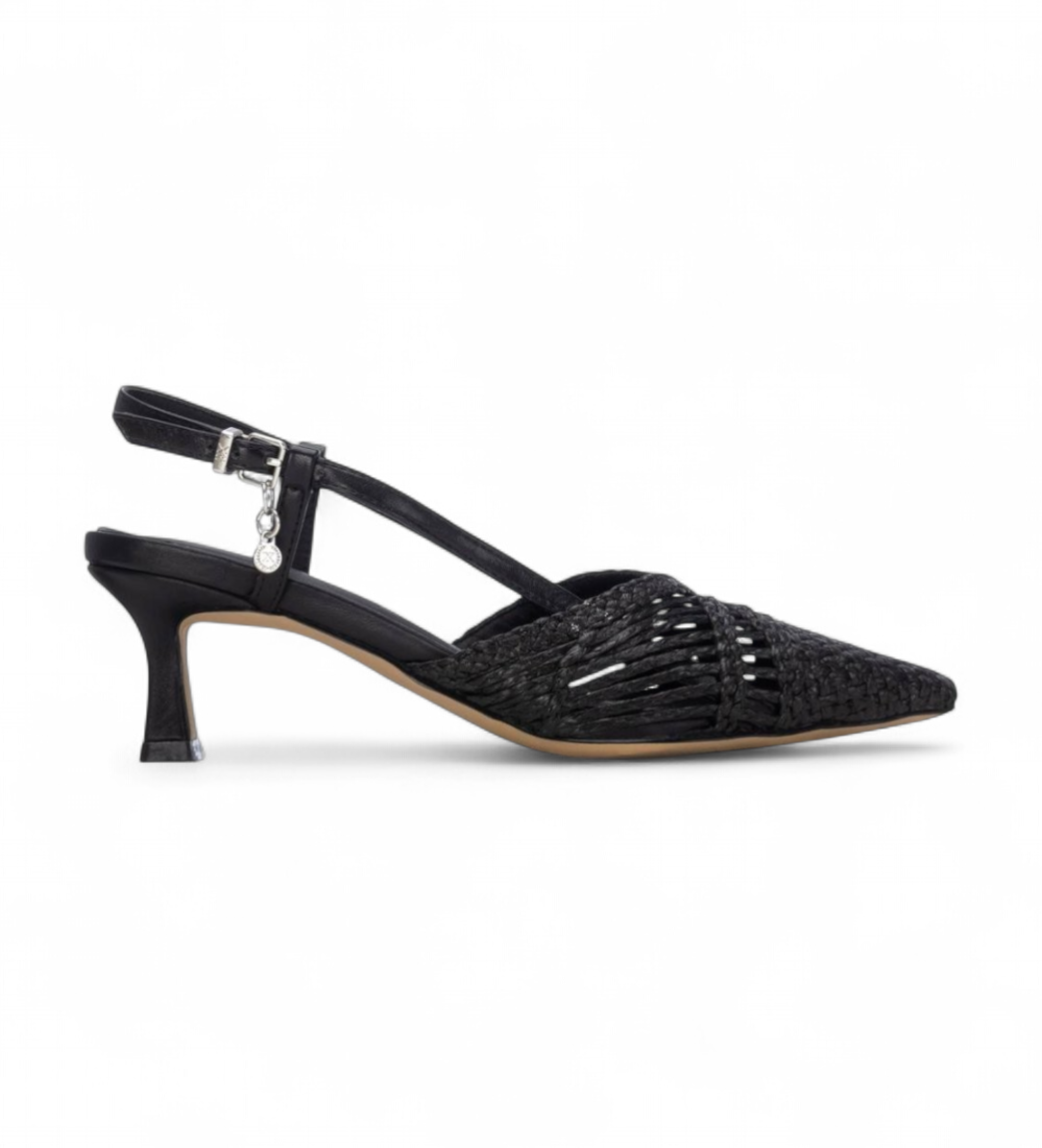 Xti für Damen. 14530102-NEGRO Schuhe 145301 schwarz (37), 5 bis 8 cm, Schnalle, Lässig, Klassisch