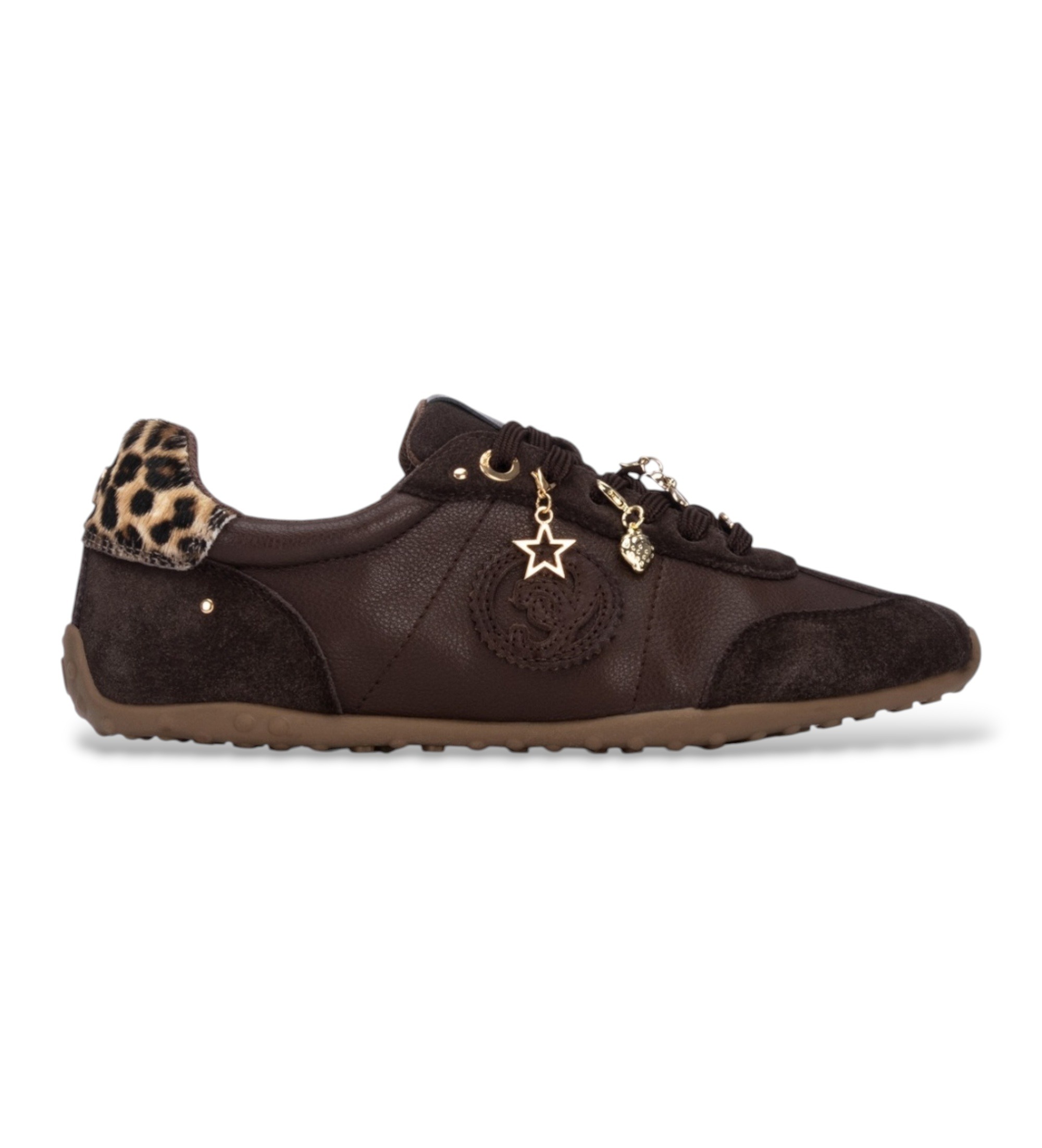 Carmela für Damen. 16438401-MARRON Lederschuhe 164384 braun (39), Wohnung, Schnürsenkel, Lässig