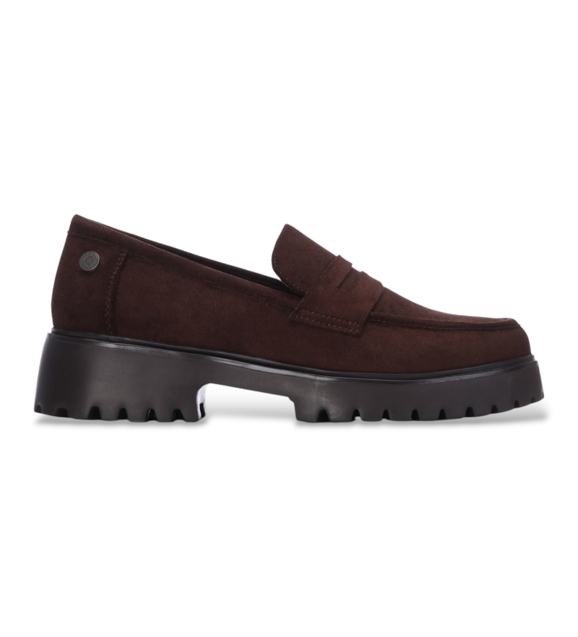Refresh für Damen. 17603003-MARRON Mokassins 176030 dunkelbraun (38), 3 bis 5 cm, Keine, Lässig