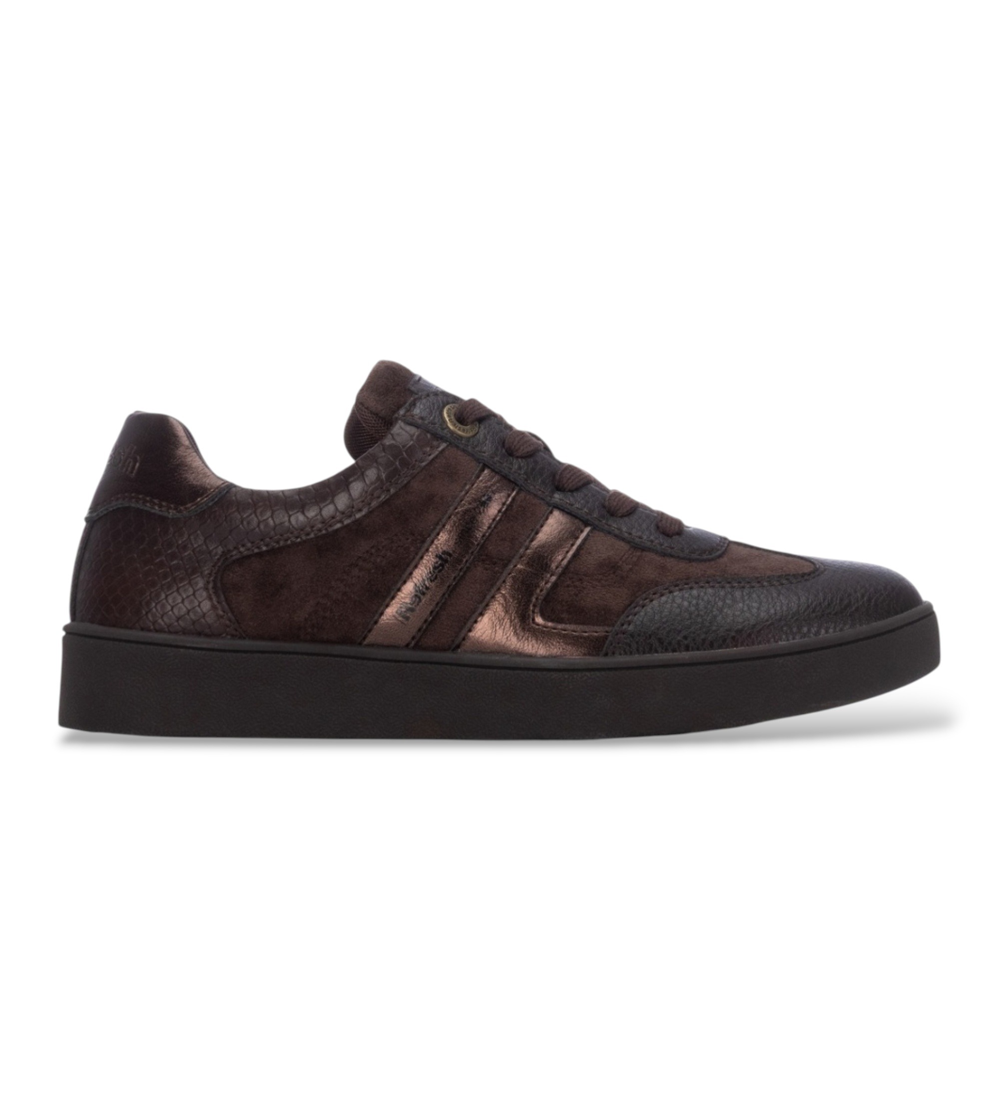 Refresh für Damen. 17608503-MARRON Sneaker 176085 dunkelbraun (38), Wohnung, Schnürsenkel, Lässig