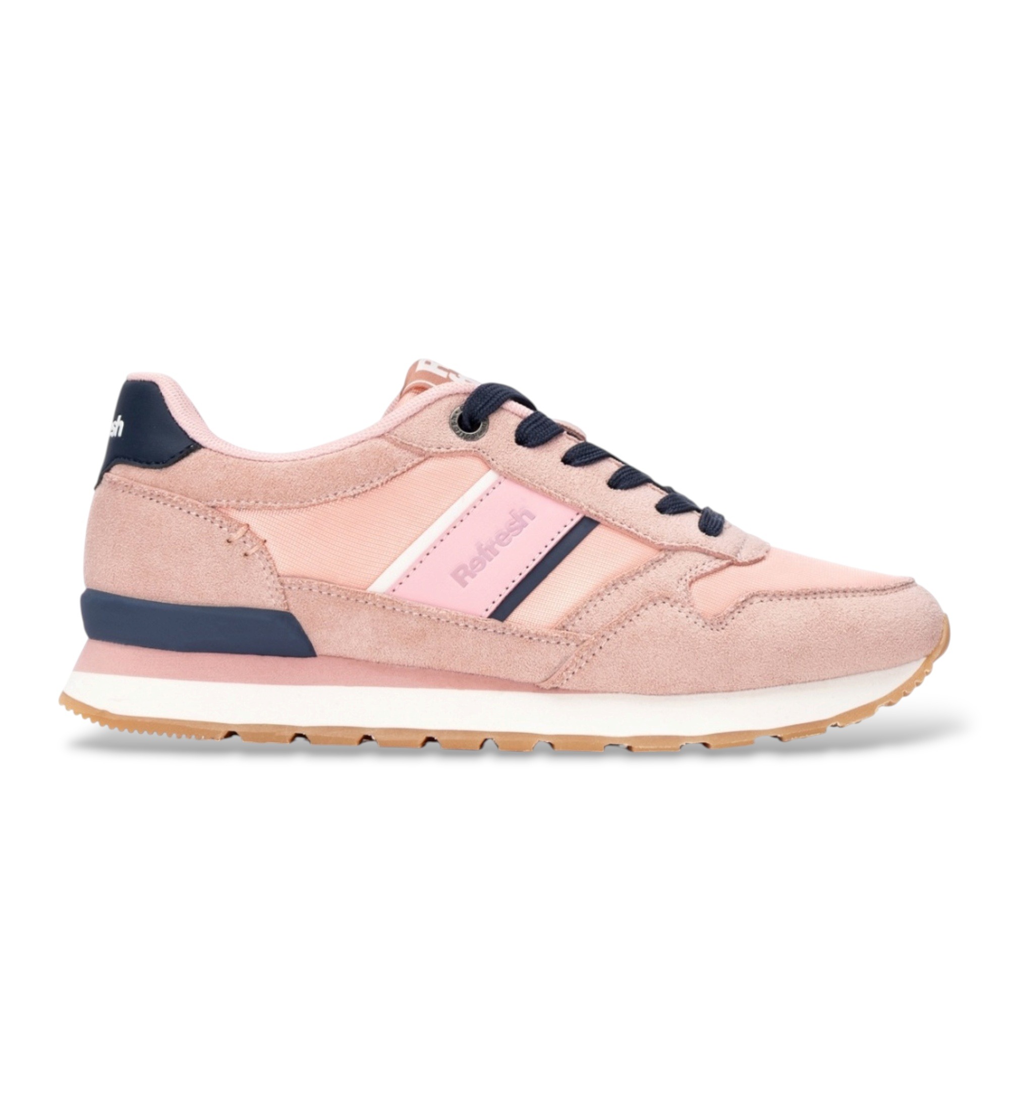 Refresh für Damen. 17609205-NUDE Sneaker 176092 nude (36), Wohnung, Schnürsenkel, Lässig, Nackt