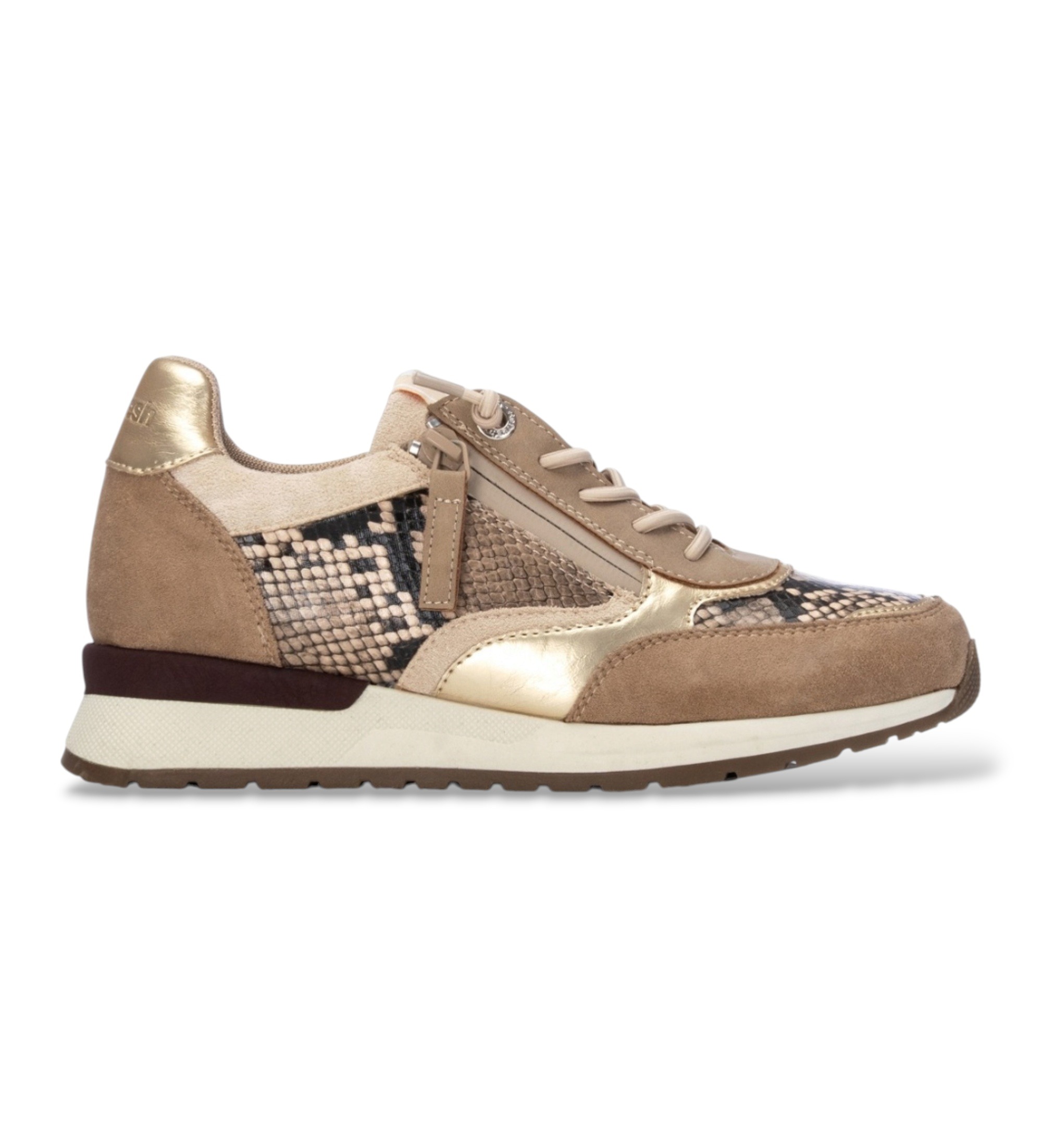 Refresh für Damen. 17610905-BEIGE Turnschuhe 176109 beige (36), Wohnung, Reißverschluss, Lässig
