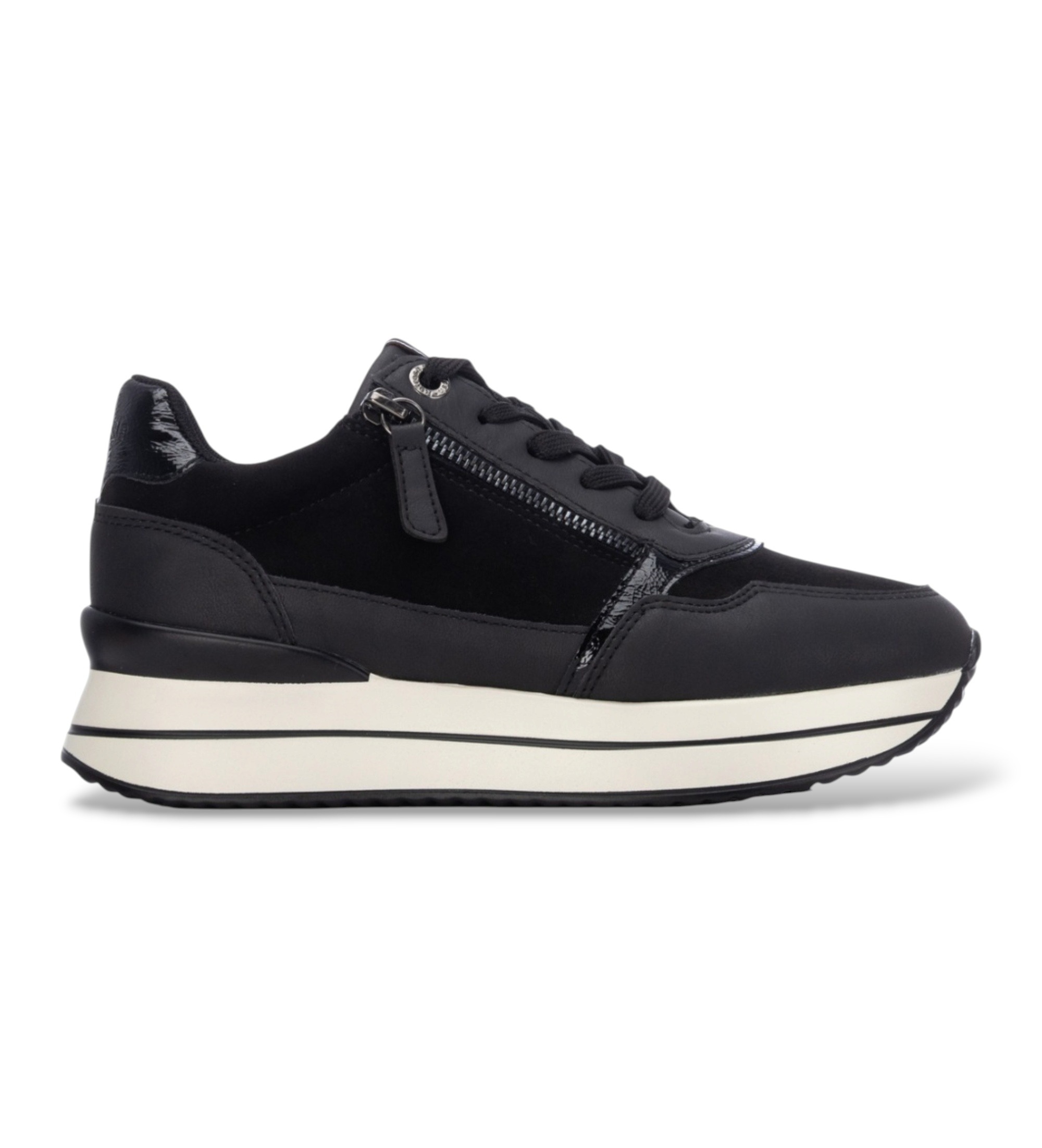 Refresh für Damen. 17611305-NEGRO Sneaker 176113 schwarz (41), Wohnung, Schnürsenkel, Lässig