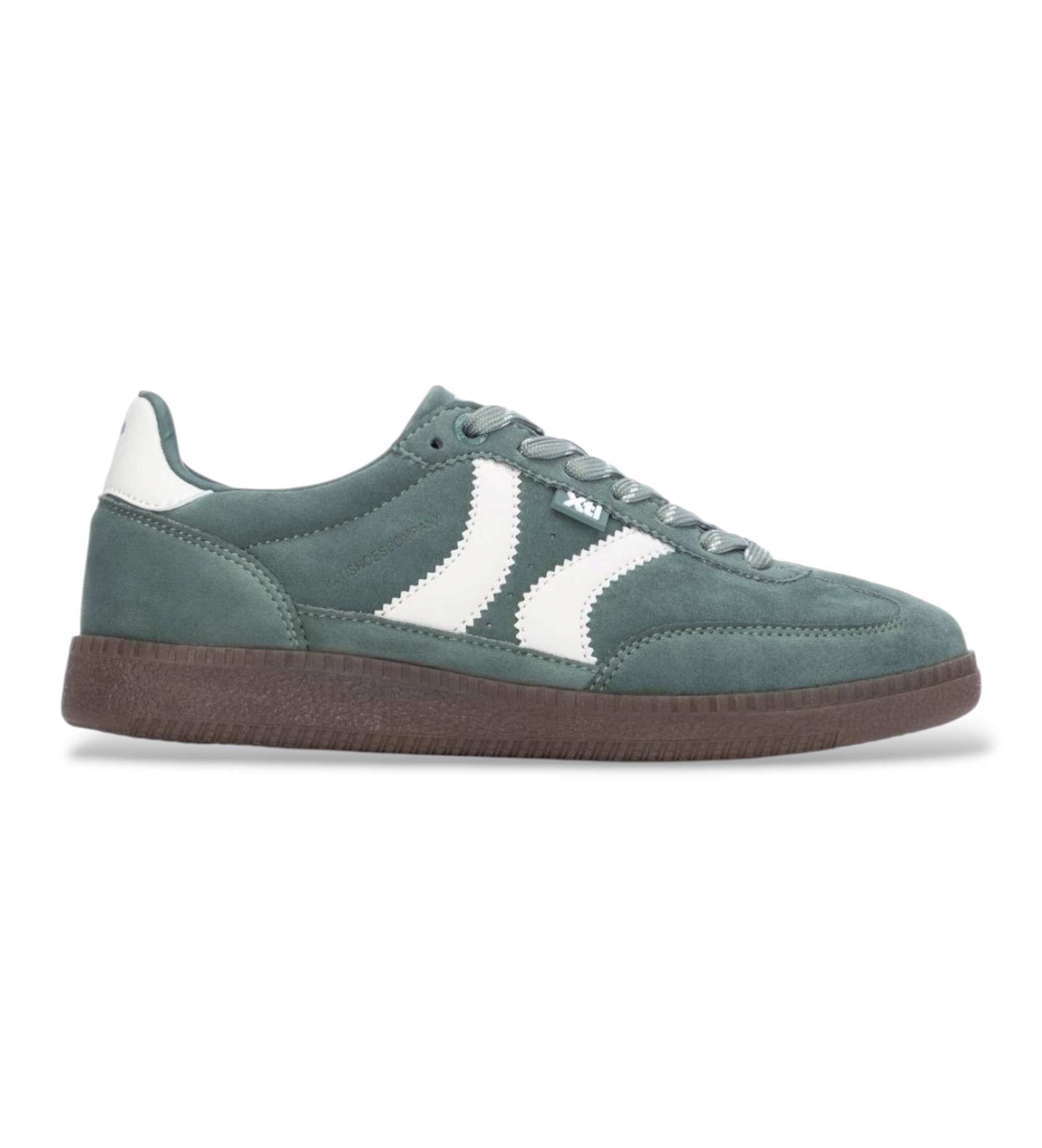 Xti für Damen. 14612504-AQUA Sneaker 146125 grün (40), Wohnung, Schnürsenkel, Lässig