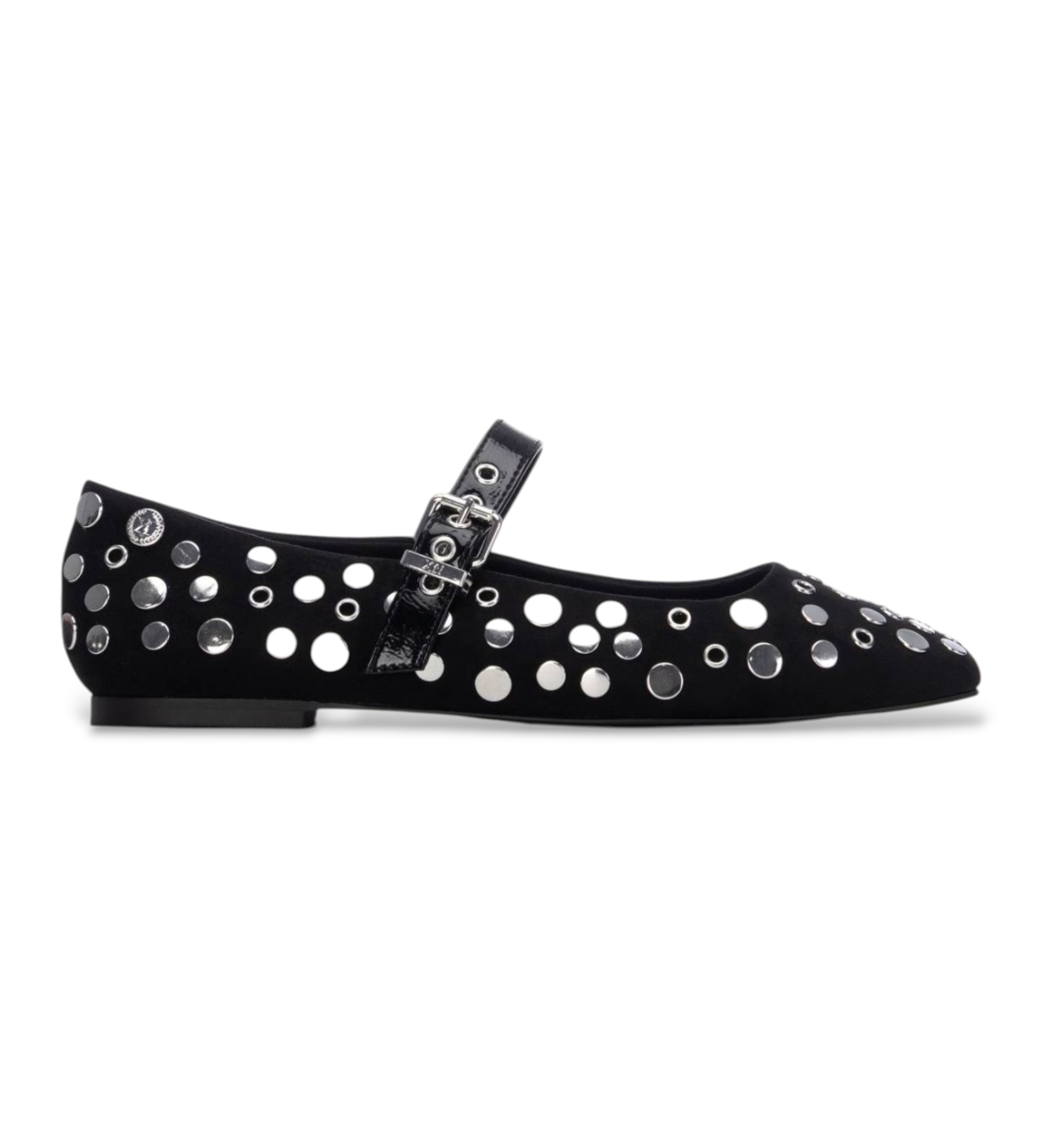 Xti für Damen. 14631101-NEGRO Ballerinas 146311 schwarz (41), Wohnung, Schnalle, Lässig