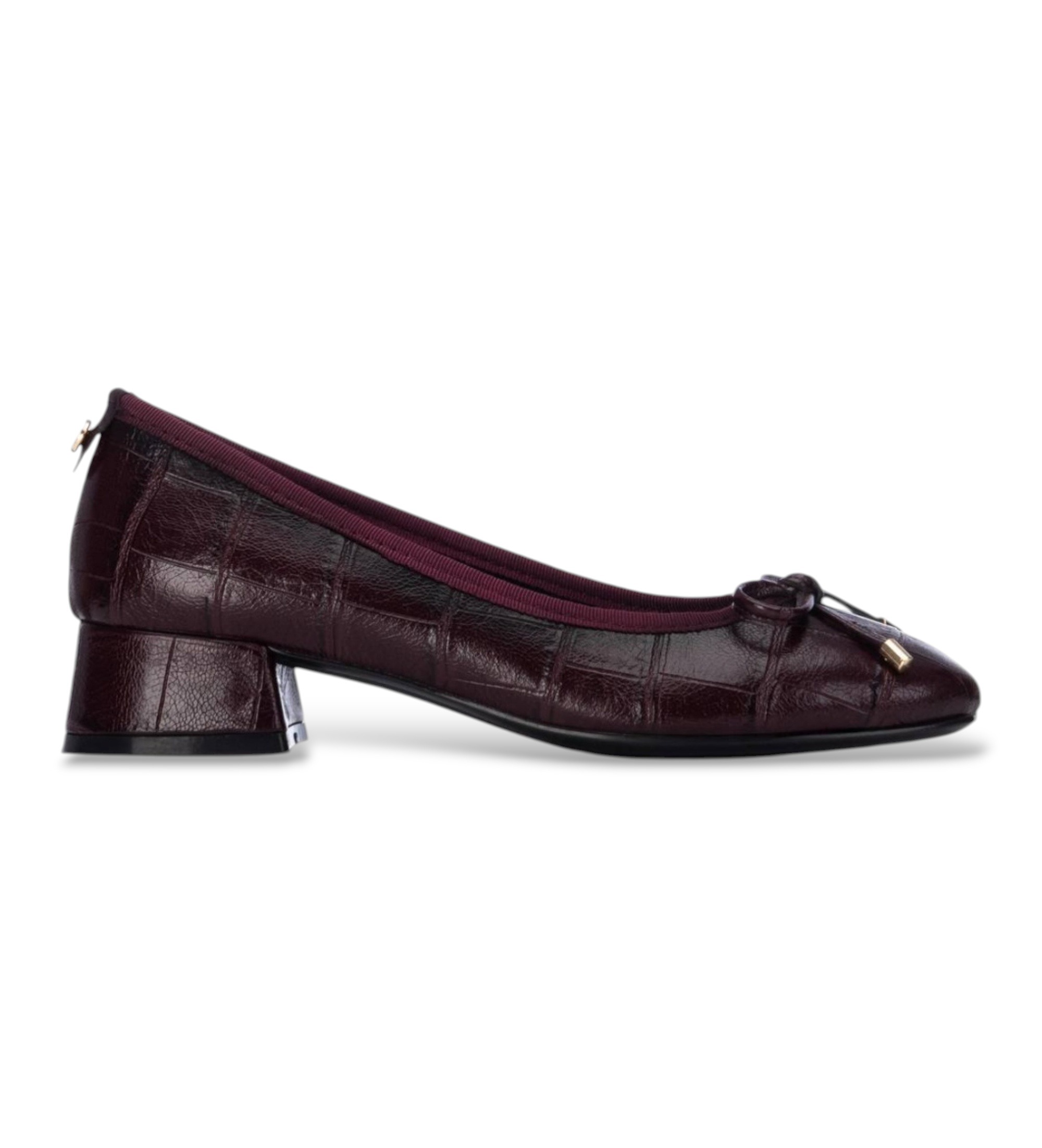 Xti für Damen. 14637701-BURDEOS Schuhe 146377 weinrot (38), 3 bis 5 cm, Keine, Lässig, Kastanienbraun, Klassisch