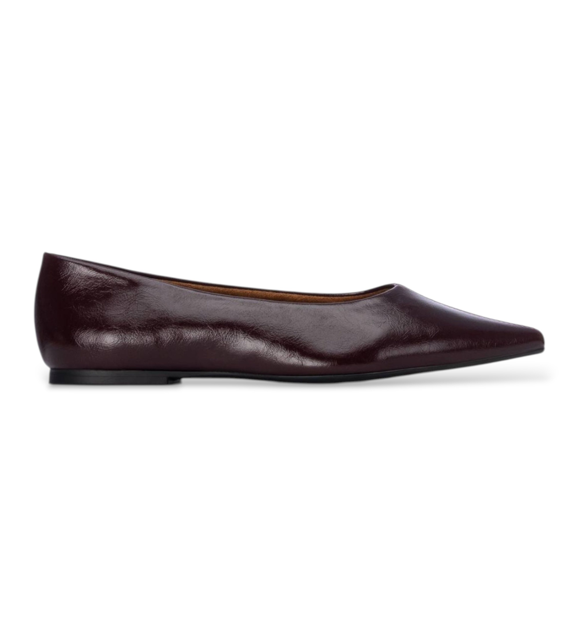 Xti für Damen. 14640002-BURDEOS Ballerinas 146400 bordeaux (39), Leder, Wohnung, Keine, Lässig, Kastanienbraun