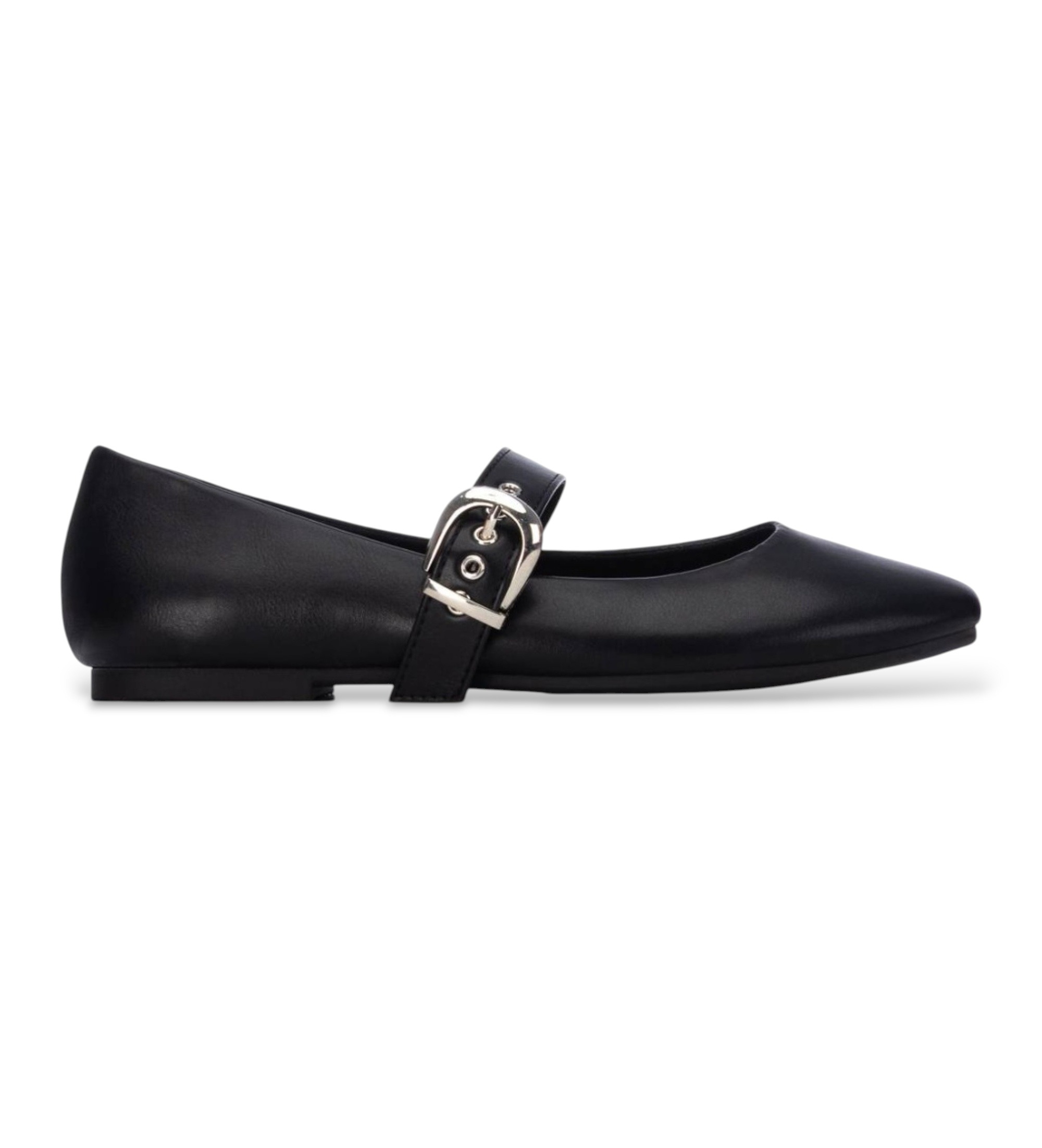 Xti für Damen. 14648503-NEGRO Ballerinas 146485 schwarz (38), Wohnung, Schnalle, Lässig