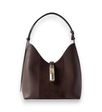 Furla, Damen, Handtasche, Goccia Hobo, Braun - Bild 4