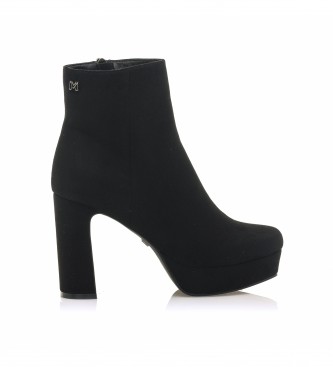 Mariamare para mujer. 68390 Botines Dressed negro -Altura tacón 10cm- (38), 8 a 10cm, Cremallera, Casual, Mariamare outlet 2024.