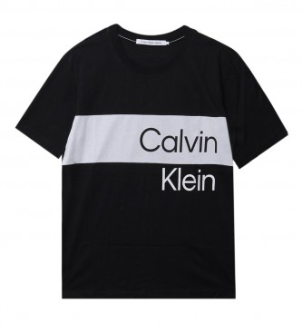 Calvin Klein para hombre. Camiseta Calvin Klein Institutional negro