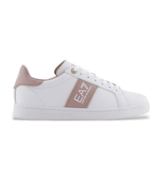Zapatillas de PielClassic blanco (37 1/3), Plano, Cordones, Casual