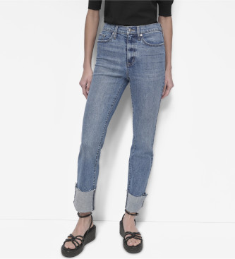 Dkny Para Mujer. DJ5B4090 Jeans Basic Azul (30), Casual, AlgodóN, Denim-image