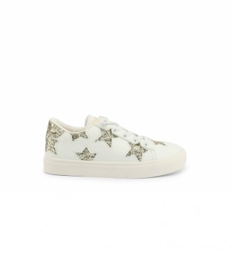 Shone para criança. Sapatos 230-069 branco Shone