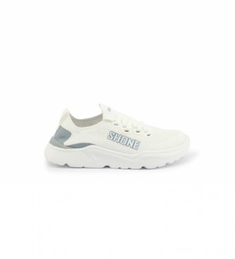 Shone para criança. Sapatos 155-001 branco Shone