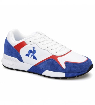 Le Coq Sportif para hombre. Zapatillas de piel Omega Y BBR blanco, azu