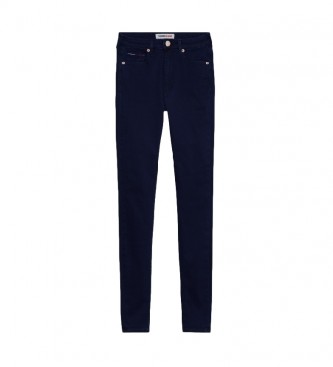 Tommy Jeans para mujer. DW0DW09211 Jeans Super Skiny Avdbs marino (34/26), Casual, Algodón, Elastano