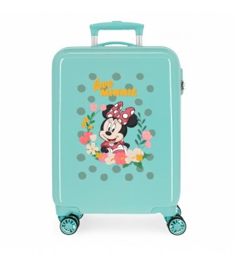 Joumma Bags. Mala de tamanho de cabine Minnie Golden Days turquesa rÃ­