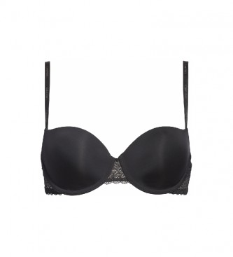 Calvin Klein para mujer. 000QF5146E Sujetador Balconette Flirty negro (70E), Homewear, Nylon, Calvin Klein outlet 2024.