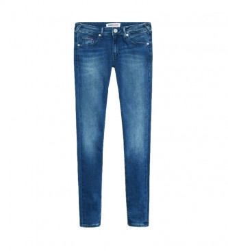 Tommy Jeans para mujer. DW0DW09214 Jeans Sophie LR Skny Nnmbs azul (30/24), Casual, Algodón, Elastano