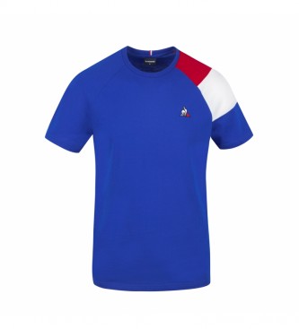 Le Coq Sportif para hombre. Camiseta SS NÂ°10 azul Le Coq Sportif