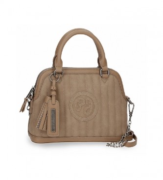 Pepe Jeans para mujer. Bolso Lia beige -25x18x9cm- Pepe Jeans