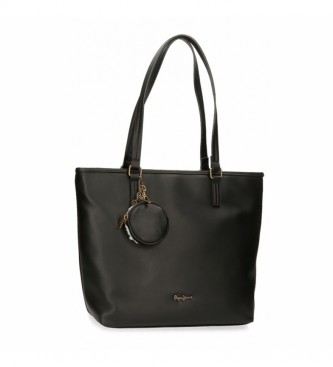 Pepe Jeans para mujer. Bolso porta ordenador Jeans Bianca negro -34