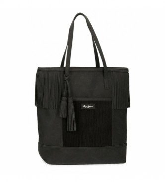 Pepe Jeans para mujer. Bolso Cote Negro -35 x 40 x11 cm Pepe Jeans