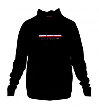 Tommy Hilfiger para homem. Camisola UM0UM02385BDS preta Tommy Hilfiger
