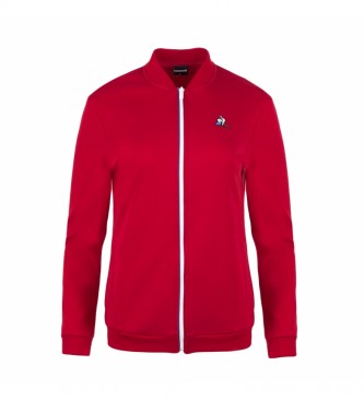 Le Coq Sportif para mujer. Sudadera Essentiels rojo Le Coq Sportif