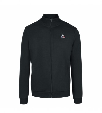 Le Coq Sportif para hombre. Sudadera Essentiels FZ NÂ°3 negro