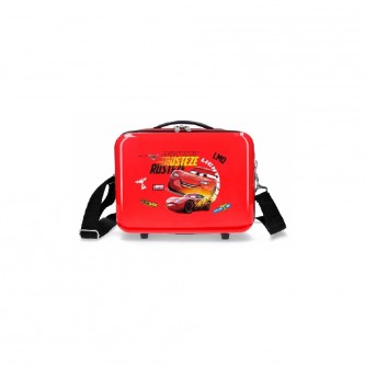 Joumma Bags. Saco de banho ABS Cars Rusteze Lightyear vermelho -29x21x