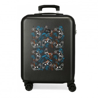Roll Road para niño. 4631121 Maleta de Cabina Gamers negro -38x55x20cm- (OSFA), Casual, ABS/Policarbonato, moda infantil, Roll Road outlet 2