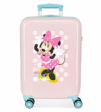 Joumma Bags para niña. 4561721 Maleta de Cabina Minnie Play all day rosa -38x55x20cm- (OSFA), Casual, ABS/Policarbonato, moda infantil, Joum