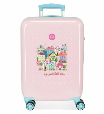 Roll Road para niña. 4651721 Maleta de Cabina My little town rosa -38x55x20cm- (OSFA), Casual, ABS/Policarbonato, moda infantil, Roll Road o