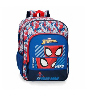 Joumma Bags. Mochila Spiderman Hero azul -30x38x12cm- Joumma Bags