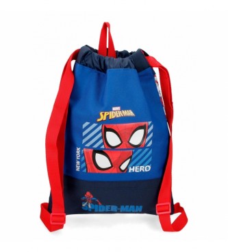 Joumma Bags. Mochila Spiderman Hero azul -30x40x0,5cm- Joumma Bags