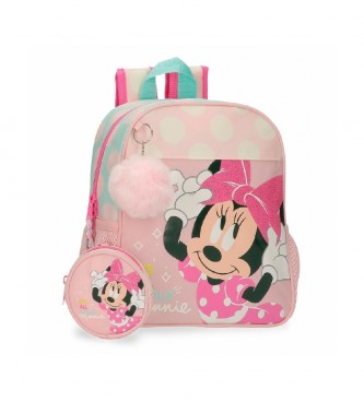 Joumma Bags. Minnie Play all pink backpack -21x25x10cm -21x25x10cm-.