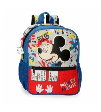Joumma Bags para criança. Mochila multicolorida Mickey Mayhem -23x28x1