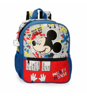 Joumma Bags para niños. Mochila Mickey Colour Mayhem multicolor -23x8